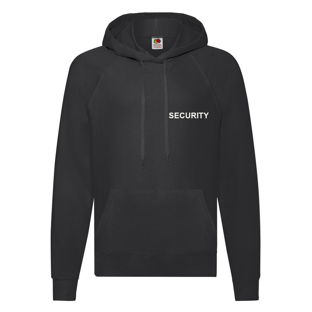 Hooded Sweatshirt with Security Logo