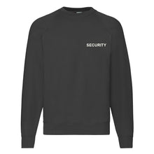 Load image into Gallery viewer, Crew Neck Sweatshirt with Security Logo
