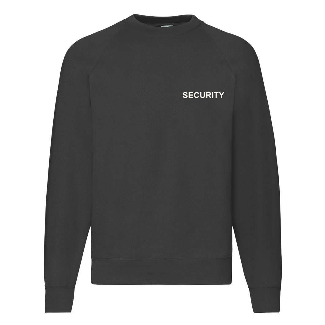 Crew Neck Sweatshirt with Security Logo